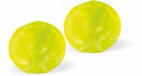 E6751 - Austrian Crystal Chaton Studs - Electric Yellow Ignite