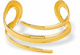 B22 - Elegant Golden Coloured Bangle, Adjustable